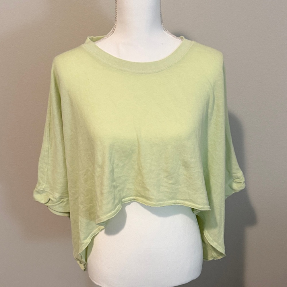 FP Movement by Free People Lime Green Crop Top